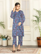 2 Pcs Ladies Suit  Des  128